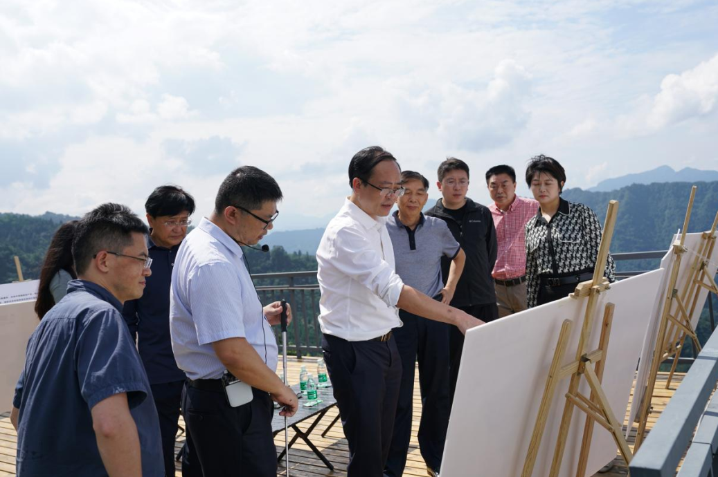 省K8凯发集团外部董事调研峨眉山太阳谷文旅康养项目